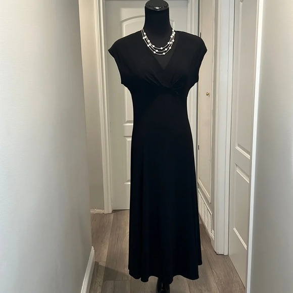 Chaps‎ Black Evening Maxi Dress - Picture 1 of 8